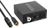 Optical to Coaxial Digital Audio Converter Adapter, Bi-Directional Coaxial to/from SPDIF Optical Audio Signal Converter