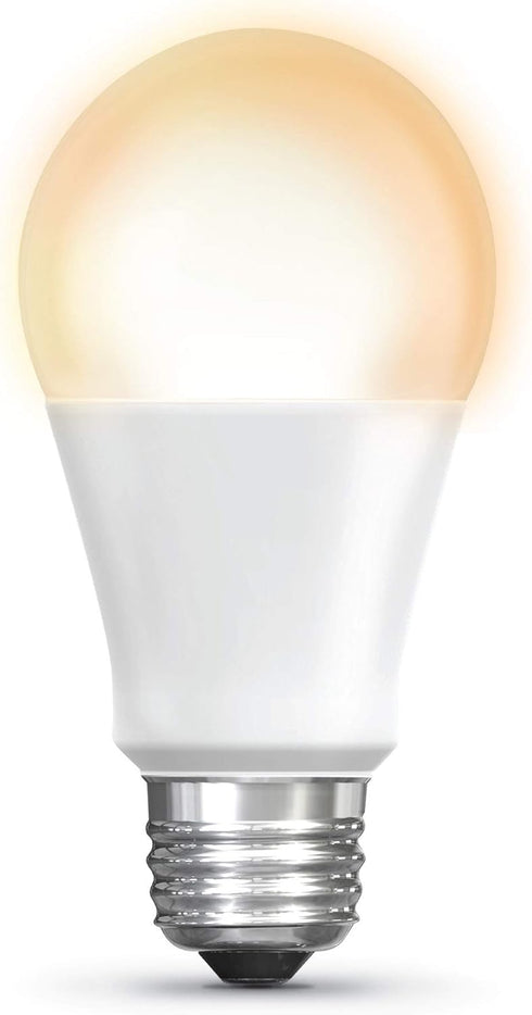 OM60/SW/HK 60W A19 Bulb, 4.4" 2.4" 2700K Feit Electric Equivalent Smart, Works with Apple HomeKit and Siri Voice