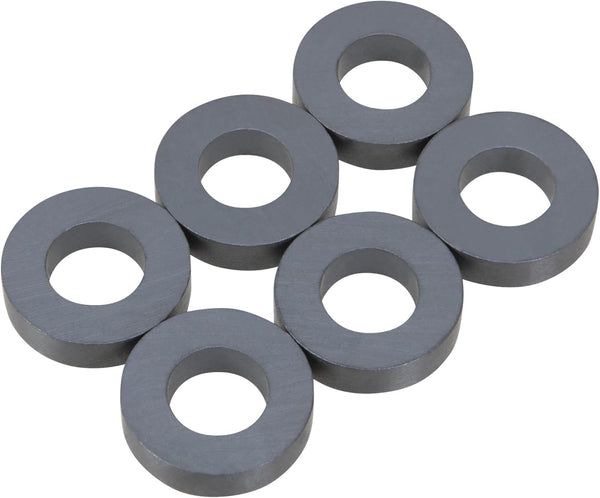 Performance Tool W12502 6Pc Ceramic Ring Magnets - Powerful Magnets for Home, Office and Workshop Use by Performance Tool