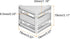 uxcell 4Set Inside Corner Bracket Gusset Kits - 78x78x79mm 8080 Angle Connector for 6060 Series Aluminum Profile