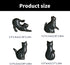 Zeizafa 4Pcs Drawer Pulls Cats Shape Dressers Knob Cupboard Handle Unique Furniture Handle Simple Bedside Cabinet Pull