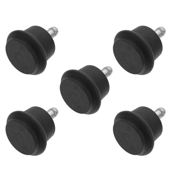 5Pcs Office Chair Wheels Swivel Caster Furniture Casters Insert Stem Rollers Silent