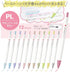 Zebra Clickart WYSS22 Water-Based Markers, 48 Colors with Case Included