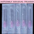 100 Pack 18Ga 1 Inch Stainless Steel Dispensing Lab Tools for Scientific Labs, Individually Wrapped