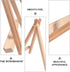 Operitacx 2 Pcs Wooden Small Easel Dog Paw for Crafts, Miniature Display Stand for Phone, Photo, Tabletop