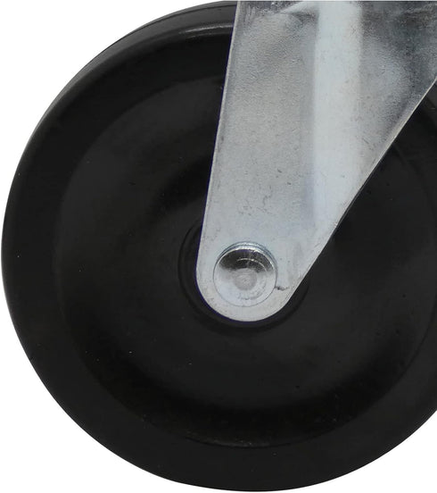 Shepherd Hardware Metal 9785 Spring Loaded Gate Caster, 4-Inch, Black