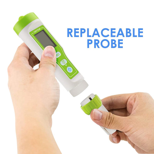 Pensize ORP Tester -1200~1200mV with Calibration Buffer Powder for Water Quality Measurement, ±2mV High Accuracy Meter