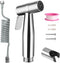 Neween Handheld Toilet Bidet Sprayer for Toilet-Adjustable Water Pressure Control with Retractable