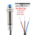 M12 Capacitive Proximity Sensor Switch Non-Shield Type LJC12A3-A-Z/AX Detector 1-5mm 10-30VDC
