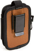 Dickies 2-Compartment Large Phone Pouch - Universal-fit Steel Clip for Tool Belt, Security Strap Over Phone