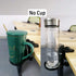 Pmsanzay 1.5" (38MM) Desk Side Drink Holder Home Office Table Water Bottles Holder Cup Holder for Bedroom Desktop