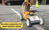 4 Pack Striping Paint Kit White Inverted Spray with Safety Gloves Fast-Drying Parking Lot Paint for Asphalt, Curbs