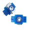 Strut Nuts with Twist Tab, 1/2"-13 Thread Strut Channel Nuts with Zinc Electroplate, 100 Packs