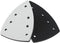 AureateLiving Triangle Sanding Pad 100X150mm With 7 Holes, EVA Backing Pad For Triangular