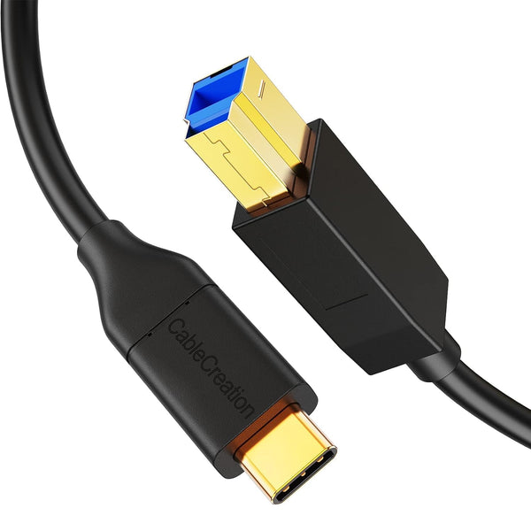 CableCreation USB C to USB B 3.1 Cable 3FT, 10Gbps USB Type