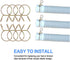 Glarks 290Pcs Fuel Line Hose Water Pipe Air Tubing Spring Clips Clamps Assortment Kit, Size 5-13MM