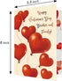 Ogeby Funny Valentine's Day Card for Brother and Family, Sweet Heart Valentines Card from Sister Brothers, Happy