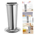 GLEAVI Stainless Steel Tweezers Holder Jar Storage for Salon Lab Tattoo Use Efficient Organizer for Tweezers Sterilizer
