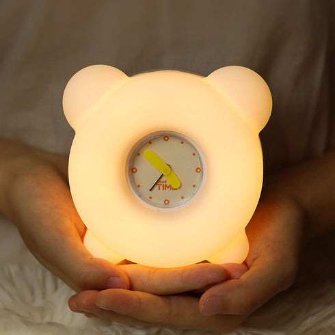 AVEKI Night Light for Kids, Cute Silicone Nursery Night Light with 30-Minute