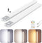 16" Ultra-Thin Under Cabinet Lighting Wireless, Aluminum Alloy Under Counter Lights for