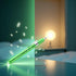 Galepromot Green Pen Light with Pupil Gauge LED Penlight for Nurses Doctors, Reusable Medical Penlight for Nursing