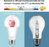 TOBUSA Dusk to Dawn Sensor Light Bulb, A19 LED, 100W Equivalent, E26 Sensor Bulbs, 4000K, 11W, 4-Pack
