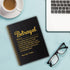 Betrayal Definition Spiral Notebook, 160 Blank Pages, Funny Farewell Gift for Colleague, Going Away Gift