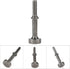 Pneumatic Air Hammer Bit, 1pc Smoothing Extended Length Impact Tool for Tire Repair (100mm)