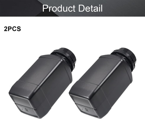 Othmro 2Pcs 34oz Plastic Container Lab Chemical Reagent Bottles with Anti-theft Cap