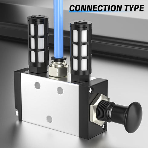 TAILONZ PNEUMATIC 1/2 Inch NPT Pneumatic Plastic Muffler, Solenoid Valve Muffler Element for Air Compressor