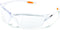 MCR LW210 Crews Law 2 Safety Glasses, Clear Frame, Clear Lens, 1 Pair