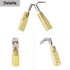 50 PCS Heat Shrink Piggyback Spade Connectors, Insulated Quick Disconnect Crimp Terminals for Marine Automotive