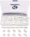 460pcs 2.54mm JST-XH Connector Kit; 2.54mm Female Pin Header; 2/3/4/5/6 Pin Housing Adapter Plug