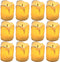 YASENN LED Tea Lights Candles, Battery Operated Flameless Candle, 12 Pack for Halloween Thanksgiving Christmas
