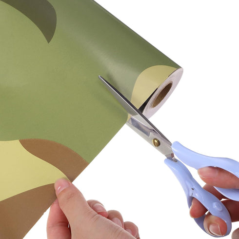 Tenceur 24 Inch x 100ft Bulletin Board Paper Roll, Fade Resistant for Classroom Decor (Camo)