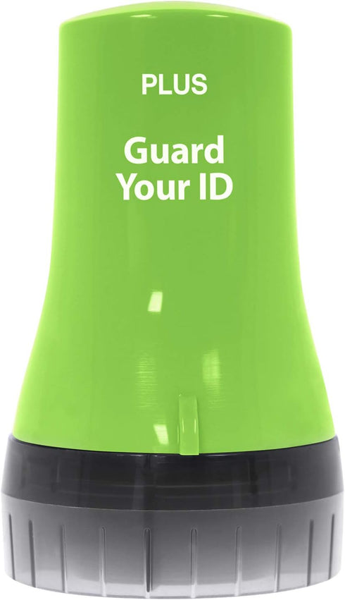 Guard Your ID Wide Advanced Roller 2.0, Identity Theft Prevention Security Stamp (Green)