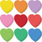 Geyee 108 Pcs Heart Cutouts, Paper Heart Bulletin Board Decorations for Classroom DIY Craft School Decor