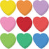 Geyee 108 Pcs Heart Cutouts, Paper Heart Bulletin Board Decorations for Classroom DIY Craft School Decor