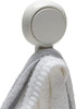 Bath Bliss Power Lock Gel-Suction Hooks, 2 Pack for Shower and Bathroom, White