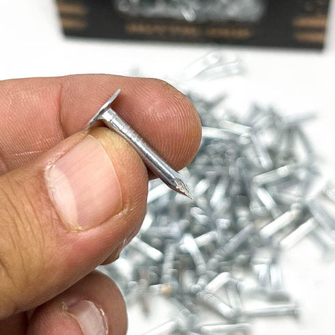 Huttig-Grip Roofing Nail 7/8 inches, Electro Galvanized Finish, 11 Gauge, 300 Nails in 1 lb Pack
