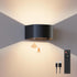 FULEN Motion Sensor Wall Lights with Remote Control 3 Colors Wireless Wall