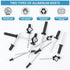 280pcs Black Pop Rivets Assortment Kit, SUVICTONG Aluminum Blind Rivets, 13 Sizes with Reinforced Label Case
