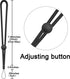 YOUOWO Adjustable Wrist Lanyard for Flashlight Wallet USB Flash Drive, 6 PACK Hand Strap for Cell Phone Charms Key ID