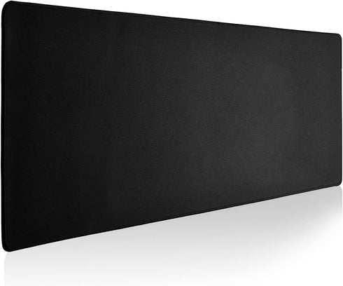 Large Gaming Mouse Pad, Durable Stitched Edges, Non-Slip Rubber Base, 31.5"x11.8"x0.12", Black