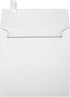 LUXPaper Square Invitation Envelopes, Bright White, 6 1/4" x 6 1/4", 70lb. Text, 250 Qty