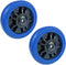 URBEST Push Cart Wheels, Heavy Duty 4 Inch PU Caster Wheels Bearings