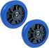 URBEST Push Cart Wheels, Heavy Duty 4 Inch PU Caster Wheels Bearings