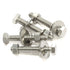 3/8-16 x 3 Hex Head Bolts with Hex Nuts and Washers, Fully Threaded Stainless Steel, 4 Sets