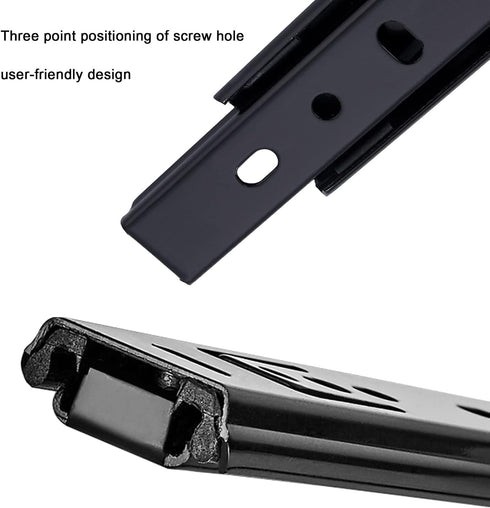 V3VOGUE Linear Slide Bearing - Drawer Ball Bearing Slides,for Bedside Cabinet, Wardrobe, Shoe Cabinet,undermount Drawer
