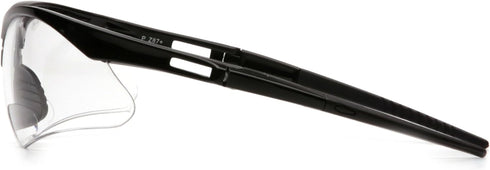 Pyramex Safety PMXTREME Readers Bifocal Safety Glasses - Clear +2.5 Bifocal Lens with Cord